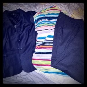 Lane Bryant 3 pc suit